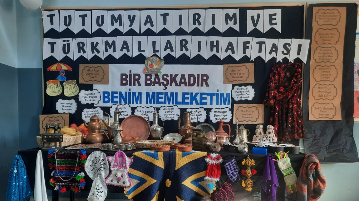 1B Sınıfı Tutum Yatırım ve Türk Malları Haftası